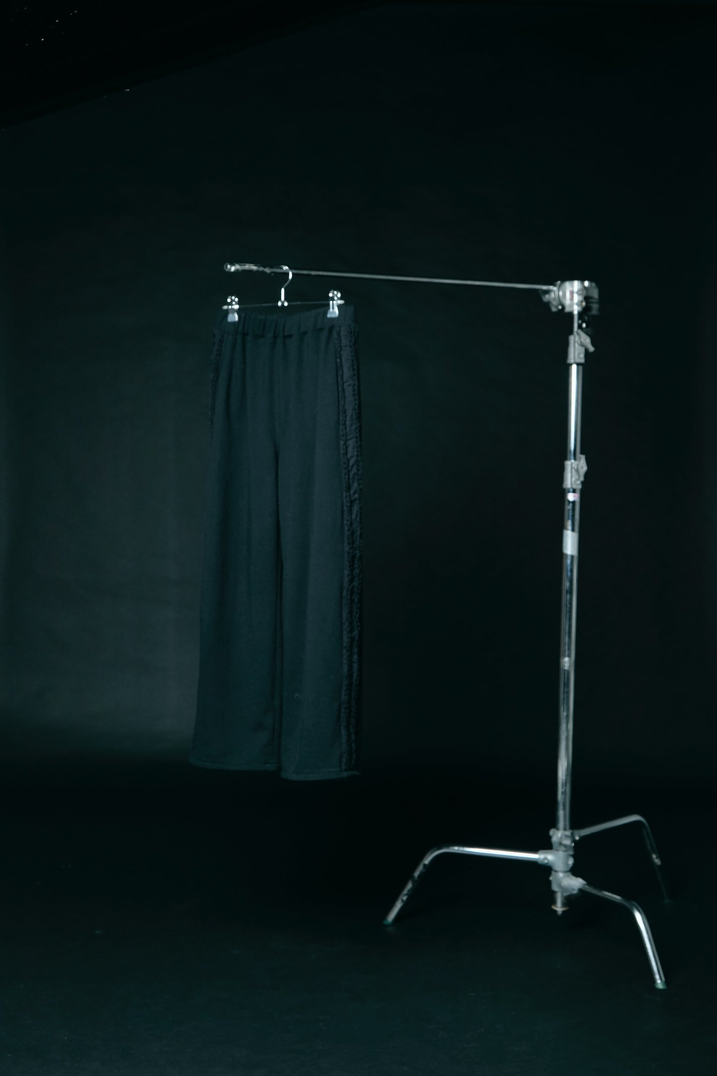 Pulled knitting Jersey Pants