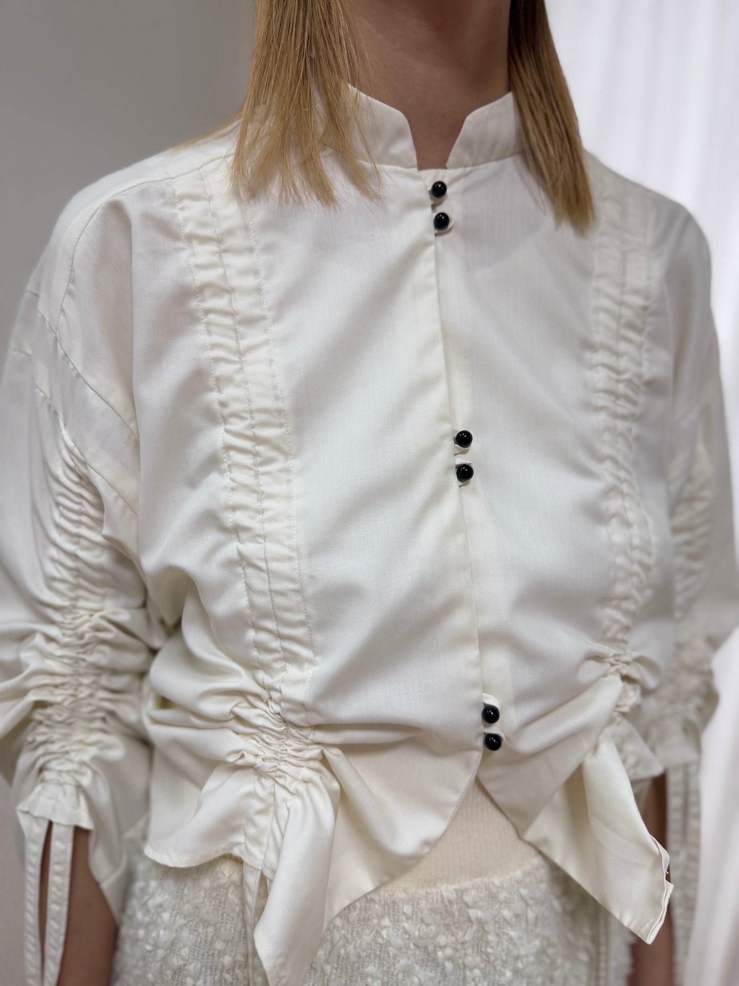 【Pre order】 Multi way blouse / Ecru