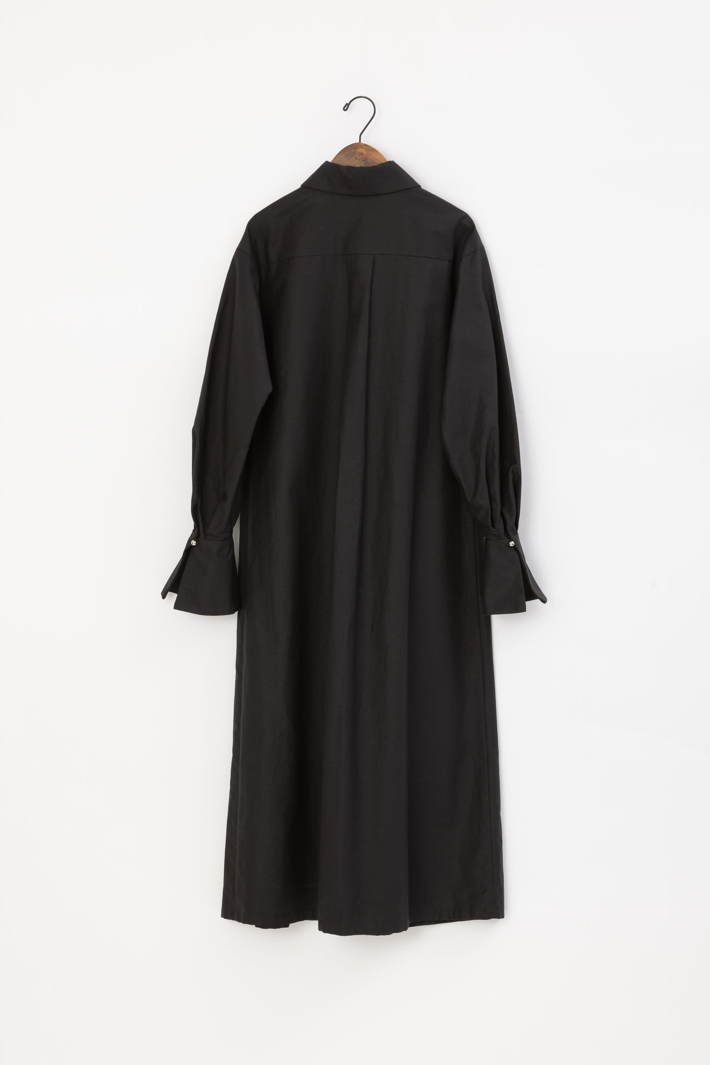 Basket weaving dress / Black