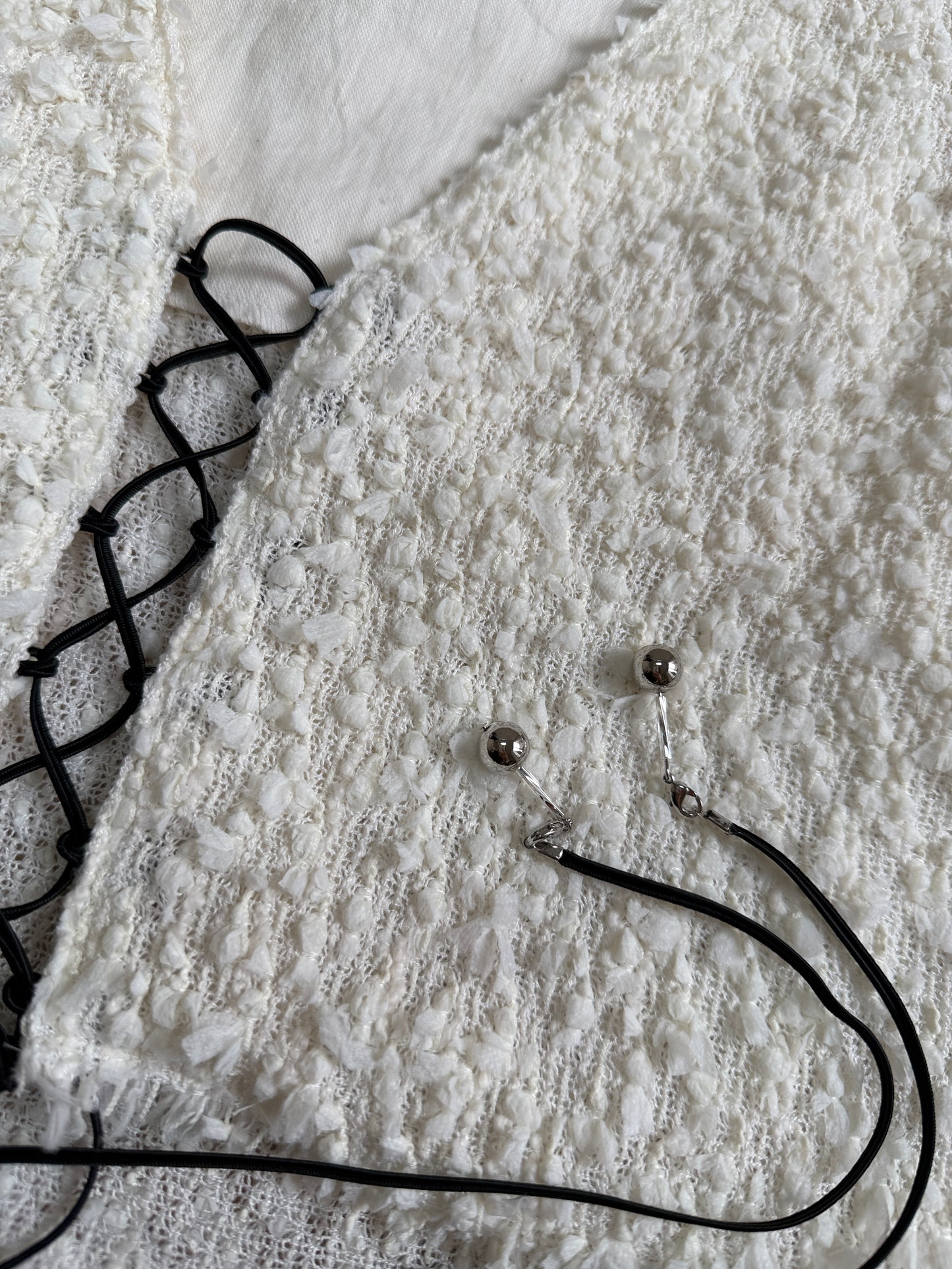 【Pre order】 Washi tweed vest