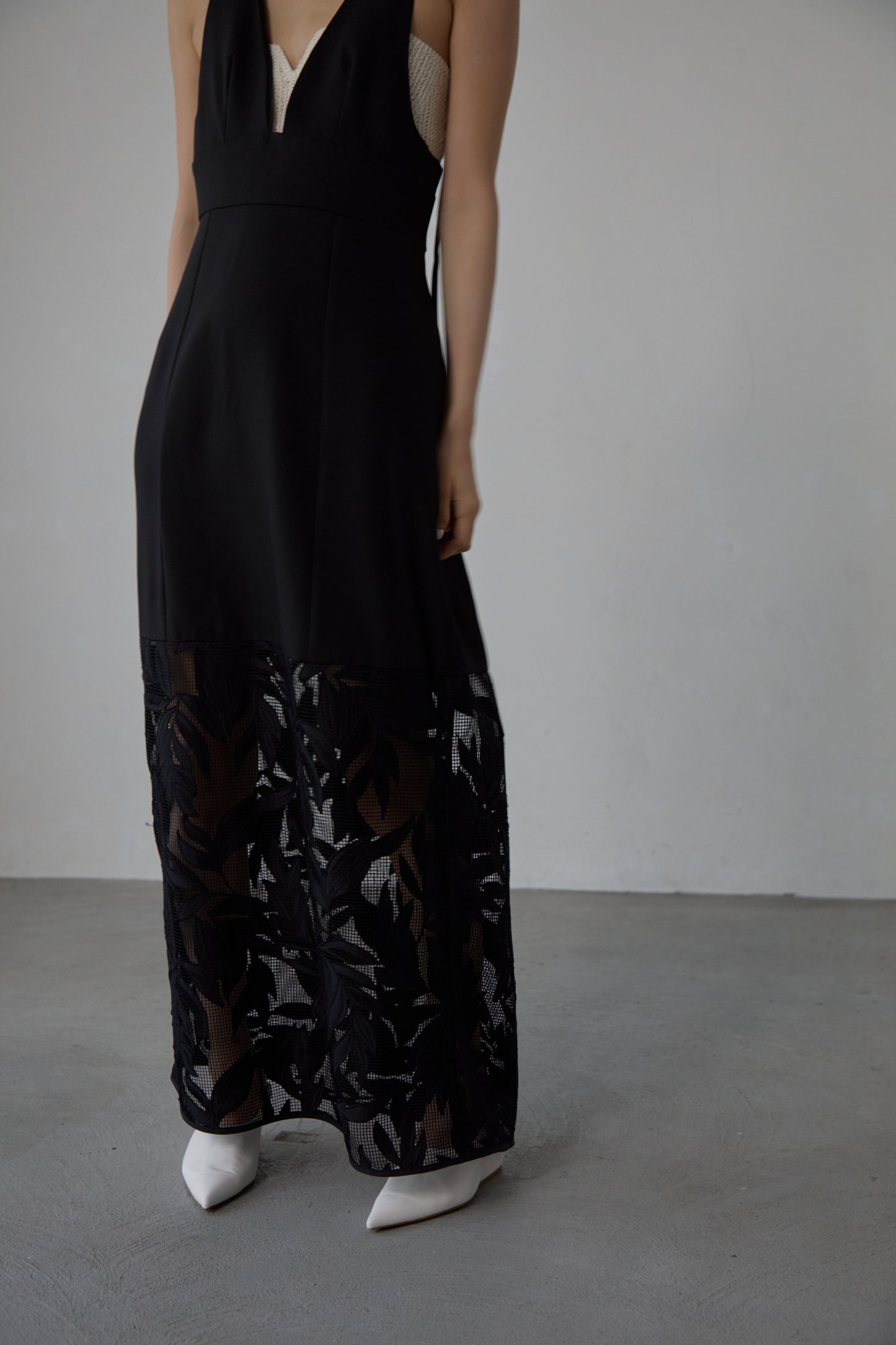 【Pre order】 leaf Camisole Dress