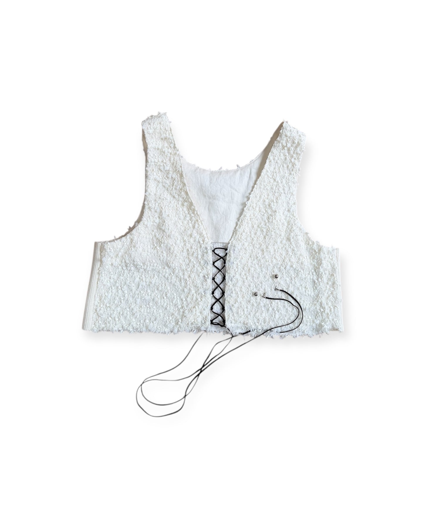 【Pre order】 Washi tweed vest