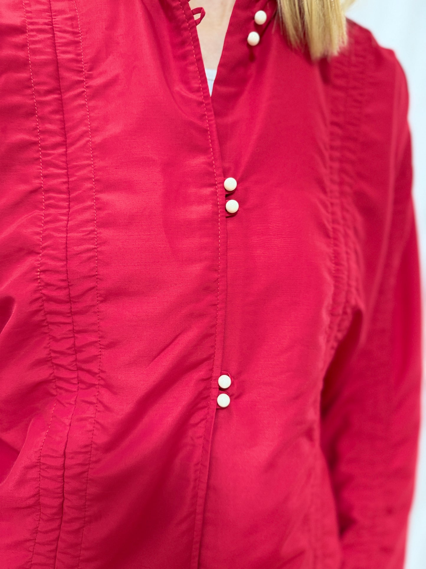 【Pre order】 Multi way blouse / Red