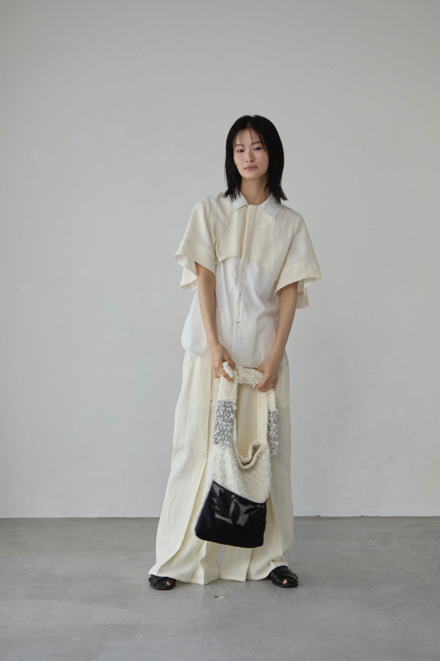 【Pre order】Washi tweed tote bag