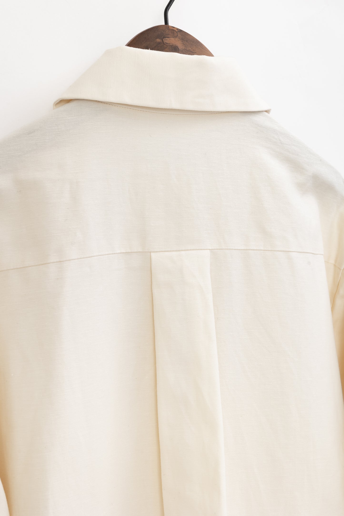 Basket weaving dress / Ecru