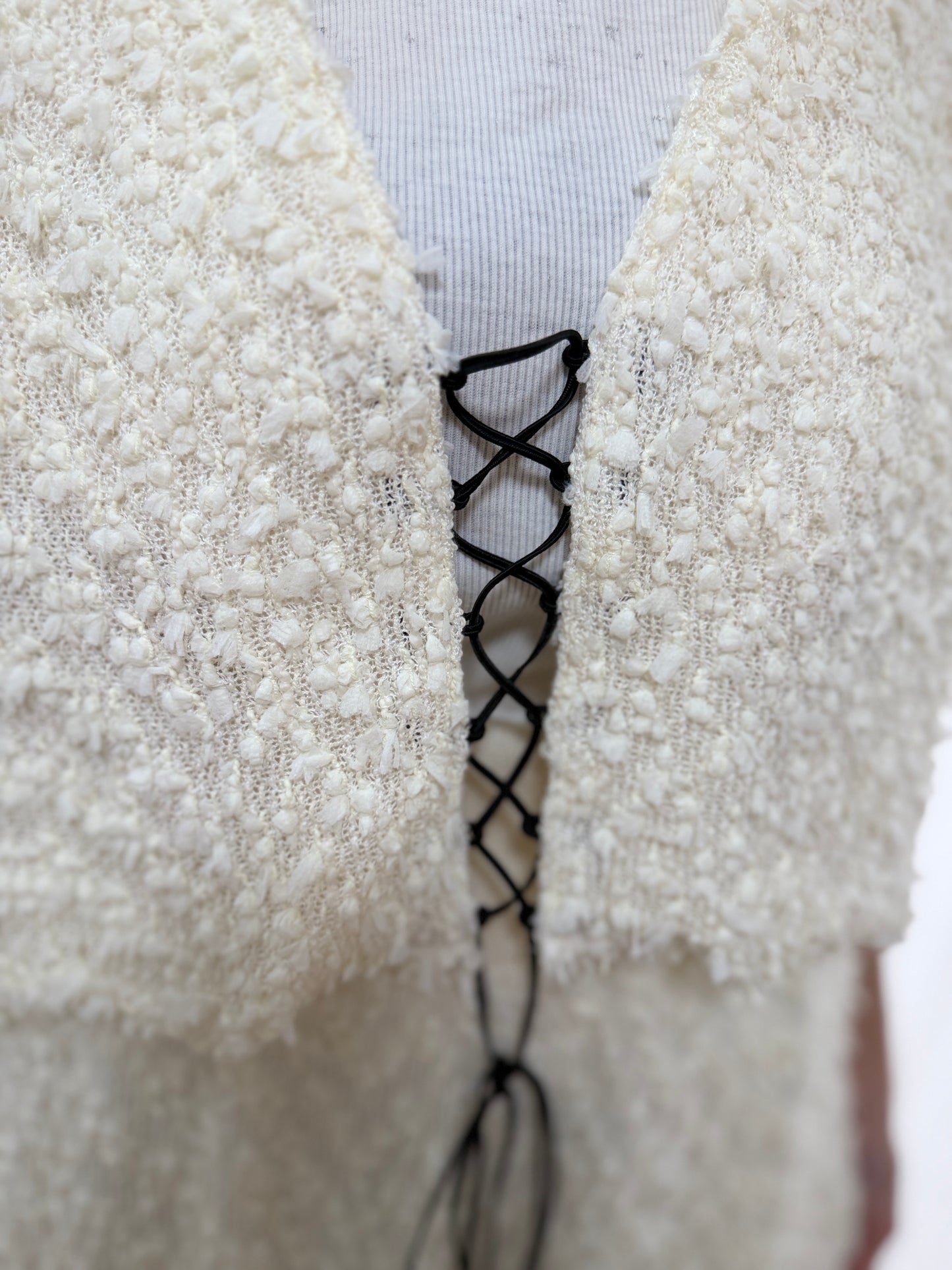 【Pre order】 Washi tweed vest